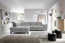 Inferne 5 seters Sofa med Sjeselong   Grå
