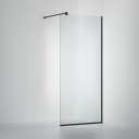 INR Iconic Nordic Rooms ARC 20 Frame Skjermvegg Standardmål Krom / 80cm Timeless Klart Glass