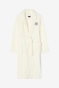Lexington   Unisex fleece badekåpe   Hvit