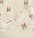 Lil"Atelier Turtledove Bow Nmfgavo Eko Ls Slim Topp Lil Noos 104