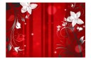 Fototapet Flowering Scarlet 250x175 - Artgeist sp. z o. o.