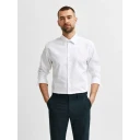 Selected HOMME - Skjorte slhRegethan Shirt LS Classic - Hvit