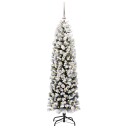  Kunstig juletre med 150 LED grønn 150 cm PVC og stål og plast