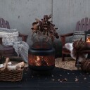 Bålpanne med gnistfanger fra Chic Antique