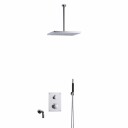 Tapwell Box7368 Takdusj Innbygging - Takmontert Oksiderende Kobber / 300mm Ø300mm