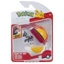 Pokémon Figursett Clip "N" Go med Fast Ball Blitzle 140699