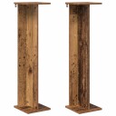 vidaXL Planteholder 2 pcs Gammelt tre 25 x 25,5 x 100,5 cm