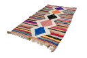 Marokkansk Boucherouite teppe 135 x 270 cm Størrelse: 135 x 270 cm