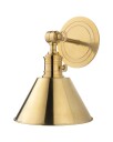 Garden City vegglampe antikk messing