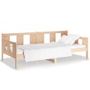 vidaXL Dagseng heltre furu 80x200 cm
