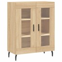  Skjenk sonoma eik 69,5x34x90 cm konstruert tre