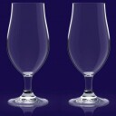 Ølglass 2stk. 0,5L Mr. Gustav plastglass