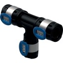FLOWFIT t-skjorte 20x16x20mm PPSU svart