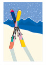 WINTER Poster Plakat / 30x40cm