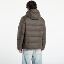 Calvin Klein Jeans Ls Nylon Zip Off Hood Down Puffe - Khaki green - L