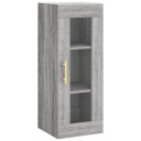  Veggskap grå sonoma 34,5x34x90 cm 8720845440664
