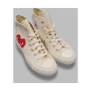 Comme des Garçons Play Herre Sko Hvit 45 EU,