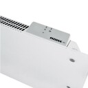 Adax Clea H panelovn med termostat og WiFi 600W/230V, Hvit glass - 8 m²