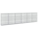 vidaXL Gabion med 5 mm tråd og 5x2,5 cm nett 600x30x150 cm