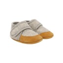 En Fant Wool Slippers W. Suede - Grey - 23\24