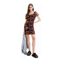 Desigual Dame Kjoler Svart XS,