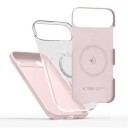 Tech Protect MagSafe silikon deksel i rosa perle til iPhone Air
