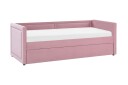 Dagseng 90 x 200 cm fløyel rosa MIMIZAN   Rosa
