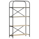  Bokhylle Sonoma eik 80 x 30 x 146 cm Konstruert tre