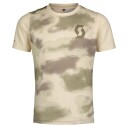 SCOTT Trail Vertic 10 kortermet t shirt cotton white/hay green junior