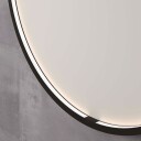 Sanibell Proline speil, Ø100 cm, sort