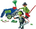 Playmobil City Action Figure Set Cleaning Team 71434