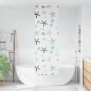 Dusjrullgardin med kassett 70x240 cm Stoffbredde 66 cm