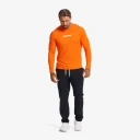 RevolutionRace Direction Active Long sleeved T shirt Herre Persimmon Orange Størrelse:L   Herre > Overdeler > Langermede skjorter