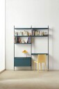 Hay Pier System 133 3 columns PS Blue / Black
