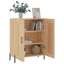 vidaXL Skjenk sonoma eik 69,5x34x90 cm konstruert tre