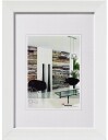 Walther Grado HI824W bilderamme m/passepartout 18x24cm White Wood