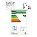 Svedbergs Fossen Kjøkkenarmatur Svart Matt