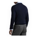 Polo Ralph Lauren Merino Crew Neck Pullover Hunter Navy