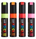 Posca Posca PC-8K Neon  Set of 4