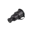 PC ELECTRIC Safety Connector Rubber Black/Blue