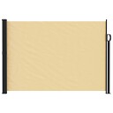 vidaXL Utklappbart side markise sand 300 x 160 cm Polyester