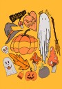 Halloween vibes 2 Poster Plakat / 100x150cm