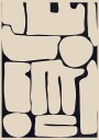 Modern Abstract Minimal Shapes 161 Plakat / 70x100cm