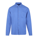 Thad Shirt Blue Bonnet XXL Linen cotton LS shirt