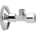 NIL vinkelavløpsventil uten unionsmutter kort 1/2" x 3/8" x Ø77