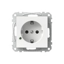 Schneider Electric Exxact WDE002329 med LED-indikasjon jordet 1-veis