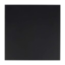 Mattsvart plexiglassplate 200x200 mm 3 mm tykkelse 5 stk
