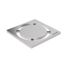 Geberit CleanLine Circle avløpsrist 80x80 mm rustfritt stål