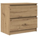  TV benk artisan eik 60x35x54 cm konstruert tre