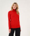 Kaffe Clothing Kaffe Astrid Roll Neck Rød 2XL